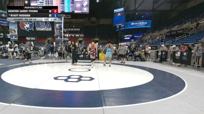 132 lbs Champ. Rd Of 16 - Hunter Jared Young, Utah vs Ryatt Rodden, Oklahoma