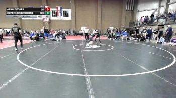 106 lbs Cons. Round 1 - Hayden Broxterman, Washburn Rural vs Arion Stokes, Lincoln Christian
