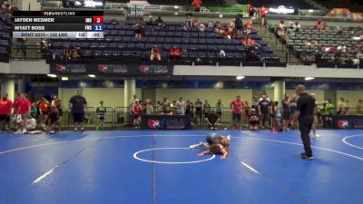 80 lbs Cons. Quarters - Brennan Hart, Team Donahoe Wrestling Club vs Ryker Rollans, Gold Rush Wrestling