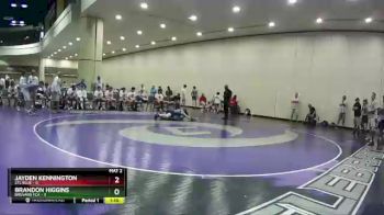 113 lbs Champ Round 1 (16 Team) - Jayden Kennington, STL Blue vs Brandon Higgins, Brevard FCA