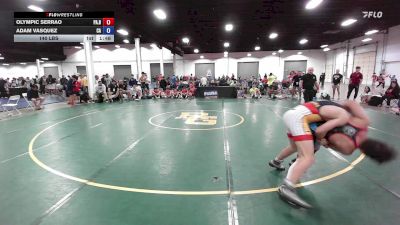 140 lbs Olympic Serrao, Pennsylvania Blue vs Adam Vasquez, California