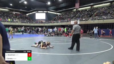 98 lbs Consi Of 8 #1 - Levi Goodman, Altoona vs Iljas Daraku, Whippany