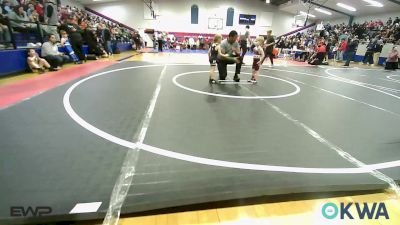 45 lbs Round Of 16 - Tucker Henley, Eufaula Ironheads Wrestling Club vs Kolsen Ashley, Blackwell Wrestling Club