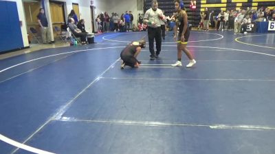 107-116.4 lbs Rr Rnd 4 - Monteen Shelton, Waynesburg vs Amelia Cobbs, North Allegheny