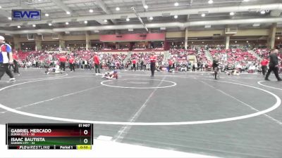 61 lbs Champ. Round 1 - Gabriel Mercado, Duran Elite vs Isaac Bautista, Garden City