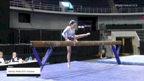 Ashley Mako GTC-Indiana - Beam - 2022 Elevate the Stage Huntsville presented by SportsMED & Crestwood