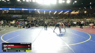 190 2A 5th Place Match - Trey Hill, Naples vs Issac Waters, Pace