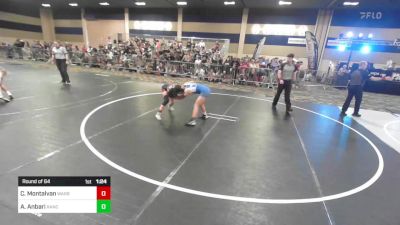 109 lbs Round Of 64 - Catherine Montalvan, Warrior WC vs Amina Anbari, Rancho Bernardo WC