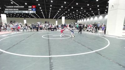49 lbs Semis - Carson Steinocher, Katy Area Wrestling Club vs Greyson Waag, Keystone Kids Wrestling Club
