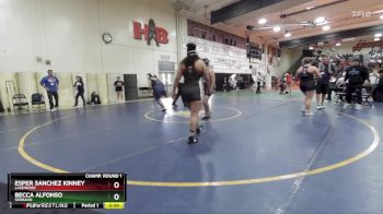 190 lbs Champ. Round 1 - Esper Sanchez Kinney, Lakewood vs Becca Alfonso, Serrano