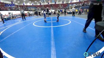 40 lbs Round Of 16 - Isaac Tessneer, Norman Grappling Club vs Henry Garner, Bridge Creek Youth Wrestling