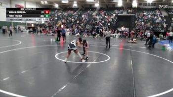 152-166 lbs Quarterfinal - Anahi Ortega, Fort Morgan vs Adri Perez, 308 Wrestling Academy
