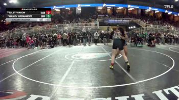 130 lbs Champ. Round 1 - Hailey Hernandez, Southwest Miami vs Kiley Vinson, Harmony