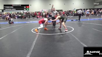 175 lbs Cons. Round 1 - Jackson Crull, Augusta vs Tyson King, Tonganoxie