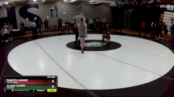 100 lbs. Champ. Round 2 - Sloan Glenn, Kearney vs Dakota Harris, Tulsa Union