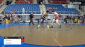 160 lbs Cons 32 #1 - Tallin Johnson, Minnesota vs Lorenzo Gonzalez, Washington