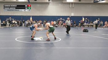 165 lbs Quarterfinal - Gordon Murray, Roger Williams vs Chase Anestis, Plymouth