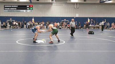 165 lbs Quarterfinal - Gordon Murray, Roger Williams vs Chase Anestis, Plymouth