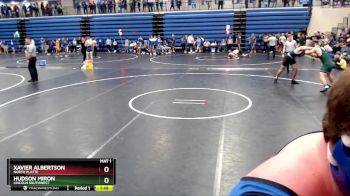 190 lbs Round 3 - Xavier Albertson, North Platte vs Hudson Miron, Lincoln Southwest