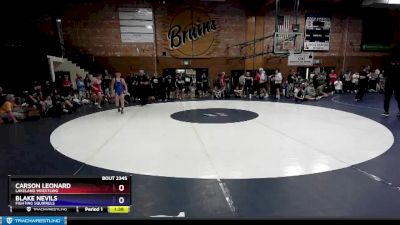 120 lbs Semifinal - Carson Leonard, Lakeland Wrestling vs Blake Nevils, Fighting Squirrels