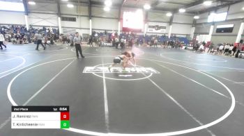 132 lbs 2nd Place - Jason Ramirez, Painted Desert WC vs Troy Kinlicheenie, Painted Desert WC