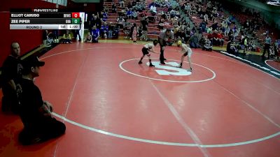 50-52 lbs Round 2 - Elliot Caruso, Roughhouse vs Zee Piper, Unattached
