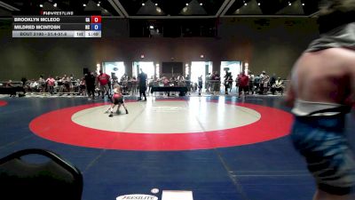 51.4-51.8 Champ. Round 1 - Brooklyn McLeod, GA vs Mildred McIntosh, NC