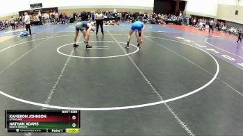 138B Cons. Round 1 - Kameron Johnson, LITTLE AXE vs Nathan Adams, North DeSoto