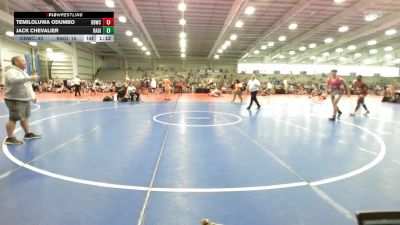 182 lbs Rr Rnd 2 - Temiloluwa Odumbo, OBWC Red vs Jack Chevalier, Ragin Raisins Niagara HS