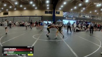 76 lbs Round 6 (8 Team) - Liam Yancey, Hanover Hawkeye vs Jaisen Sharma, Junior Terps Xtreme