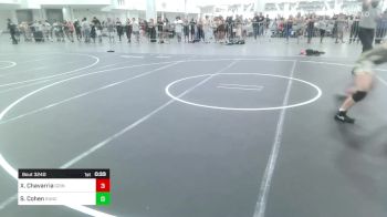 116 lbs Consi Of 16 #2 - Xavier Chavarria, Grindhouse WC vs Sid Cohen, Rancho Bernardo WC