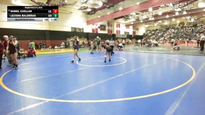 125 lbs Quarterfinal - Lilyana Balderas, Anaheim vs Norel Cuellar, Colton