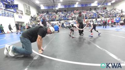 76 lbs 3rd Place - Isaac Emerald, Raw Wrestling Club vs Hudson Smith, Salina Wrestling Club