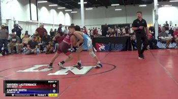 87 lbs Placement Matches (8 Team) - Hayden Lauterback, New Jersey vs Carter Smith, Michigan