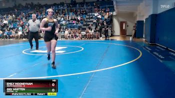 145 lbs Semis & 1st Wb (8 Team) - Isabella Cowgill, Oxford vs Sanala Wofford, South Pontotoc