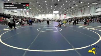 106 lbs Cons. Round 2 - Aram Hladis, Mongoose Elite Wrestling vs Agnes Terpening, Brawler Elite