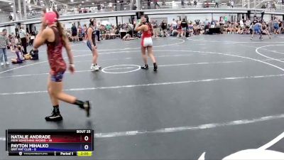 95 lbs Round 7 (8 Team) - Natalie Andrade, MGW Something Wicked vs Payton Mihalko, Grit Mat Club