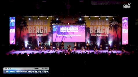 L2 - Rec Performance Elite - 10Y [2026 Day 2 Royal Bees] 2026 ACDA Reach the Beach Rec Nationals