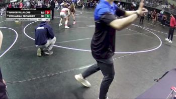 132 lbs Cons. Round 2 - Ramon Villalobs, Madison vs Zechariah Tromblee, Champions Wrestling Club