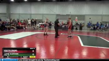 113 lbs 2nd Wrestleback (8 Team) - Koltyn Grebel, North Dakota Blue vs Layne Kleimann, Utah