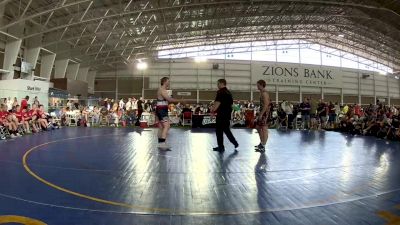 285 lbs Jacob Everett, Michigan Red vs Jaxton Holyoak, Utah Black