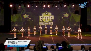 Pure Impact Cheerleading - Cyclone [2024 L2 - U16 Non-Tumbling DAY 2] 2024 FTP Feel The Power East