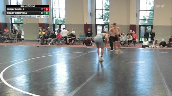 157 lbs Consi Of 4 - Frank DiBella, Virginia Tech vs Brady Campbell, The Citadel