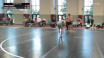 157 lbs Consi Of 4 - Frank DiBella, Virginia Tech vs Brady Campbell, The Citadel