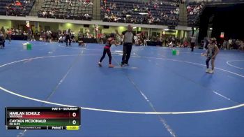 75 lbs Cons. Round 4 - Cayden McDonald, MN Elite vs Harlan Schulz, Wisconsin