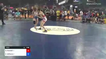 113 lbs Round Of 64 - Avery Russell, Nebraska vs Cecilia Williams, Michigan