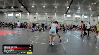 144 lbs Round 4 (6 Team) - Caleb Likens, Osprey WC vs Riddeck Romano, 84 Athletes