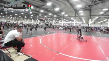 55 lbs Semifinal - True Liam Valles Cormier, Team Aggression vs Ben Jordan, Rising Sun WC