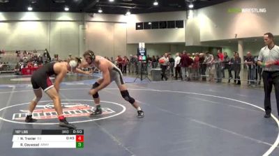 197 lbs Consi of 8 #2 - Nathan Traxler, Stanford vs Rocco Caywood, Army West Point