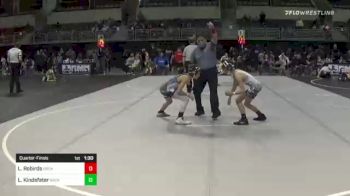 78 lbs Quarterfinal - Logan Robirds, Broken Bow WC vs Louden Kindsfater, Bear Cave